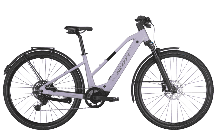 Scott Passage 30 Slope - 28 Zoll 400Wh 9K Trapez - Lila Purple