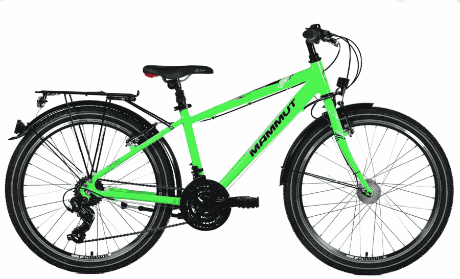 Mammut Manni Sport - 24 Zoll 21K Diamant - Neon Green