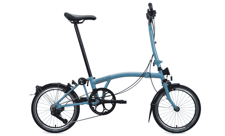 Brompton C Line - High 16 Zoll 4K Faltrad - Cloud Metallic