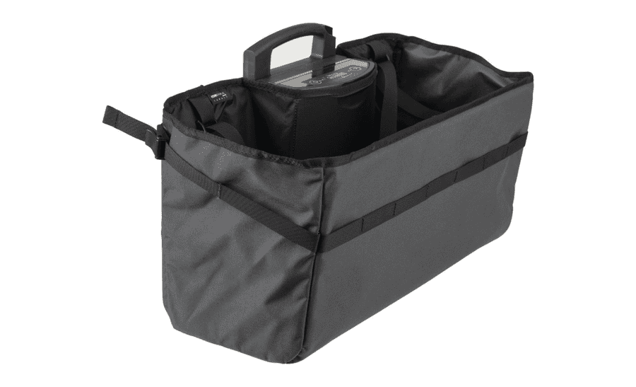 Brompton Electric Korbtasche - grey