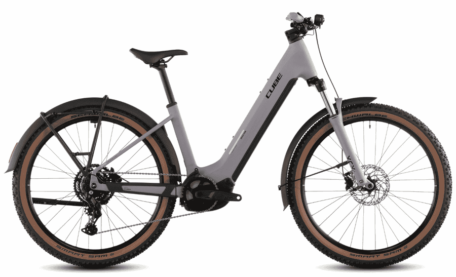 Cube Reaction Hybrid Performance 600 FE - 27.5 Zoll 600Wh 9K Wave - plumgrey´n´black