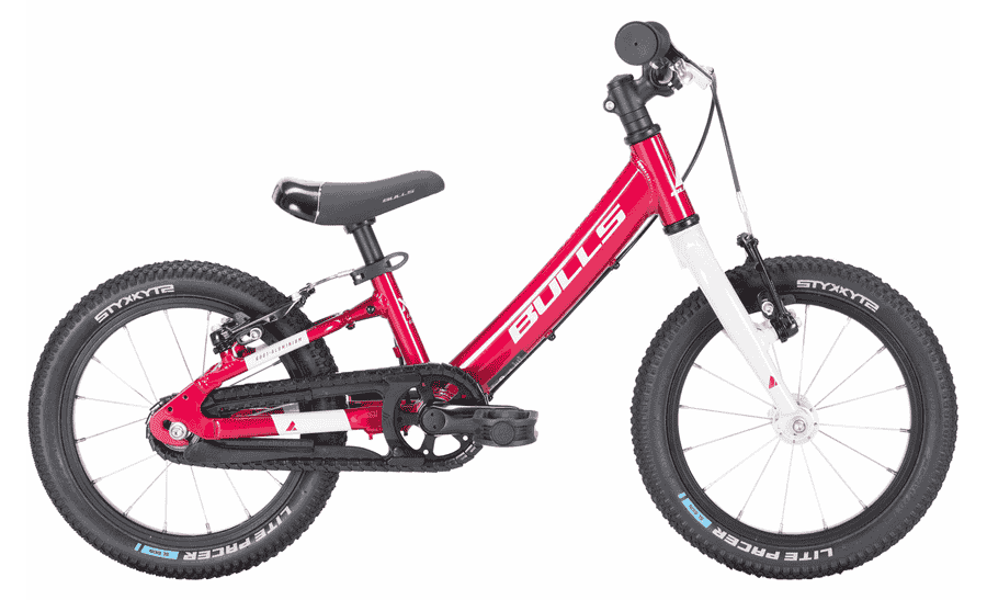 BULLS Tokee Lite 14 - 14 Zoll 1K Wave - rouge red