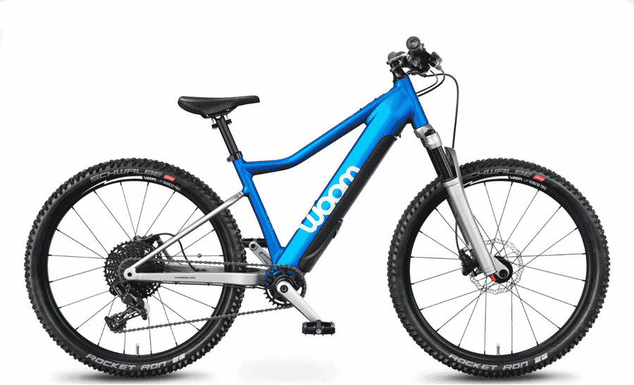 Woom Up 5 - 24 Zoll 250Wh 11N Diamant - electric blue