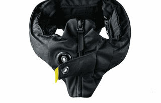 Hövding 3.0 Airbag Fahrradhelm - schwarz