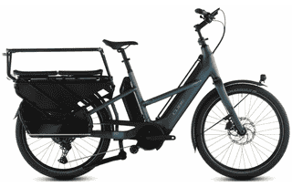 Cube Longtail Hybrid Family 800 - 26 Zoll 800Wh 11K Lastenrad - royalgreen´n´black