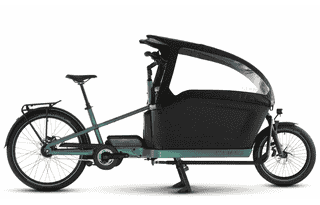 Cube Cargo Hybrid Comfort Pro Family 800 - 20 / 26 Zoll 800Wh 5N Lastenrad - smaragdgrey´n´reflex