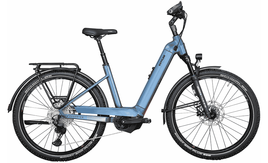 KETTLER QUADRIGA TOWN & COUNTRY PRO ABS - 27.5 Zoll 750Wh 11K Wave - modern petrol blue matt