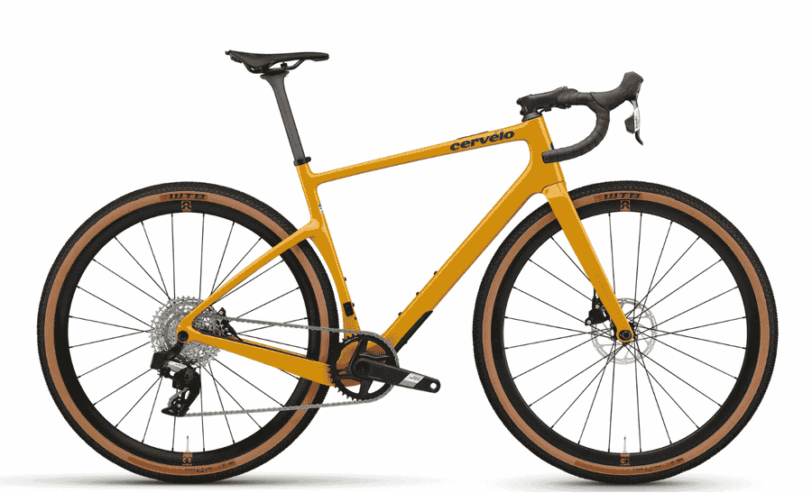Cervélo Aspero Apex XPLR 1 - 28 Zoll 12K Diamant - marigold