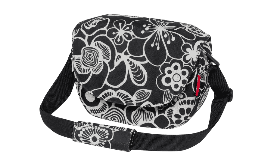 KLICKfix Reisenthel FunBag Lenkertasche - fleur schwarz