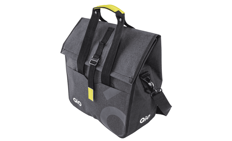 QIO Gepäckträgertasche Pina - schwarz