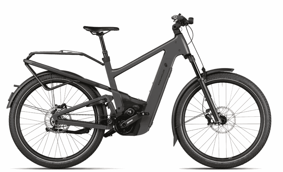 Riese und Müller Delite5 GT pinion - 27.5 Zoll 800Wh 12G Fully - Stone Grey