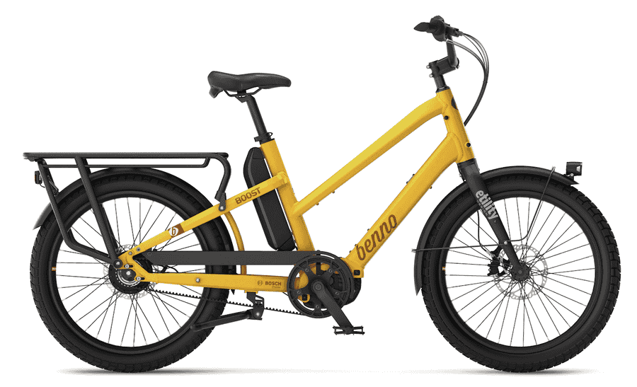 Benno Boost Enviolo Belt EVO 7 - 24 Zoll 545Wh Trapez - Yellow Curry
