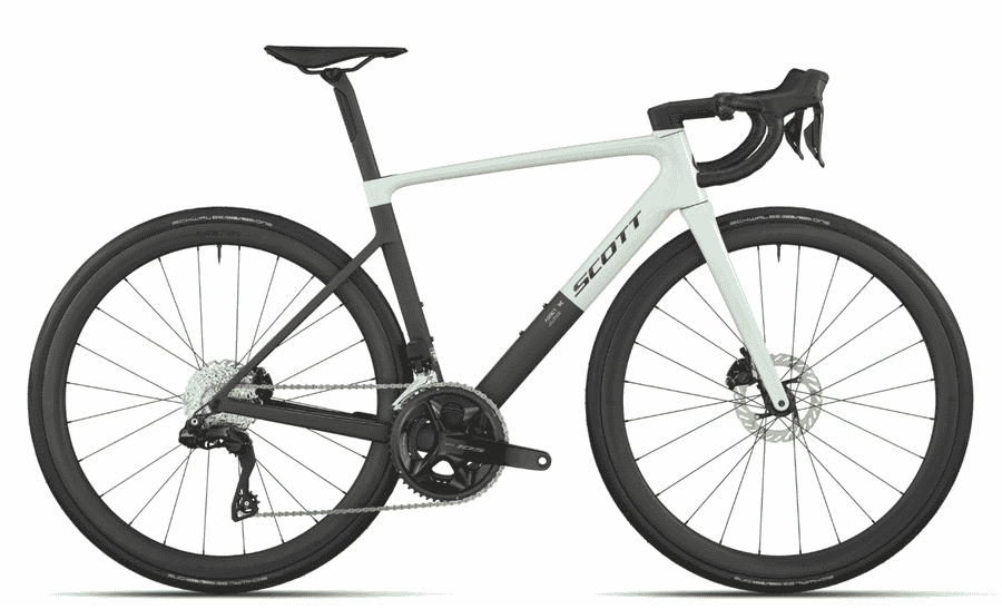 Scott Addict RC 30 - 28 Zoll 24K-Di2 Diamant - frozen green carbon black