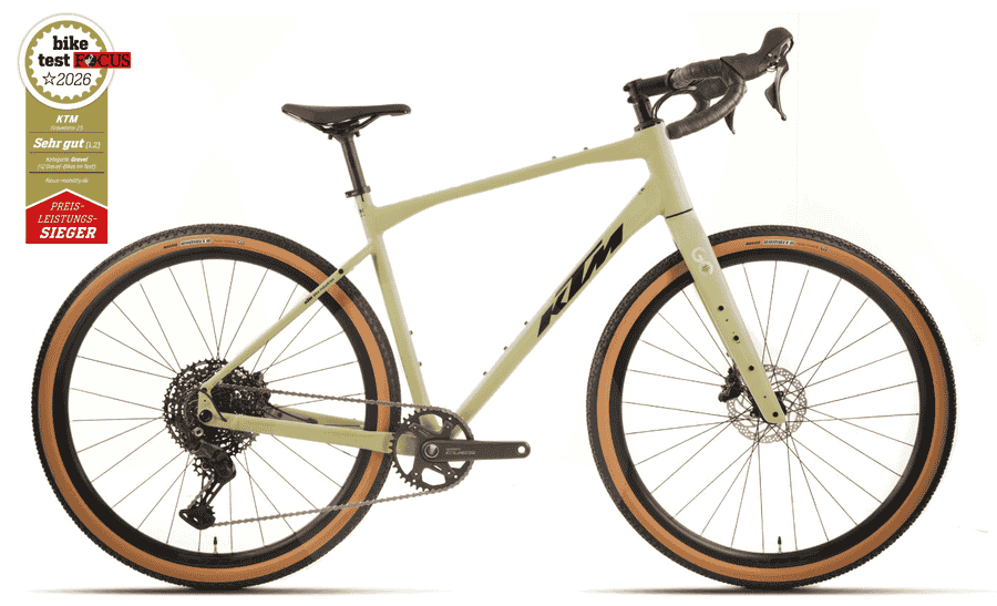 KTM GRAVELATOR 25 - 28 Zoll 11K Diamant - mineral green matt