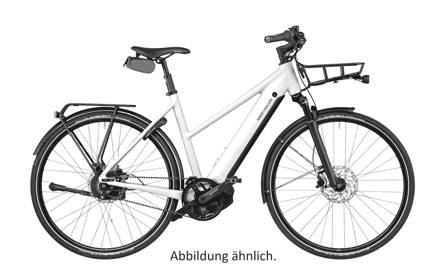 Riese & Müller Roadster4 Mixte vario - 28 Zoll 625Wh Enviolo Trapez - crystal white