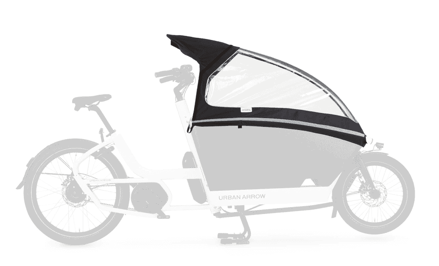 Urban Arrow Regenzelt Family V3 Essential - schwarz
