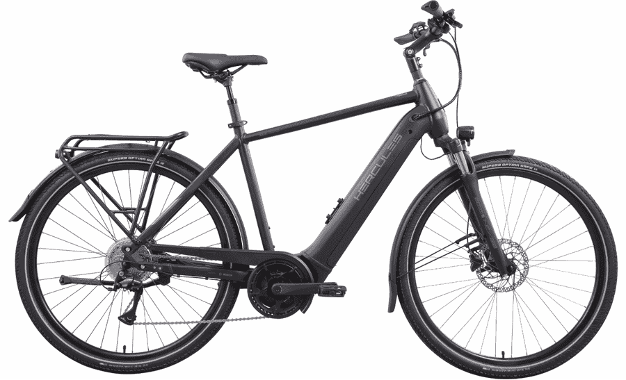 Hercules Futura Sport I-8 - 28 Zoll 625WH 8K Diamant - black-matt