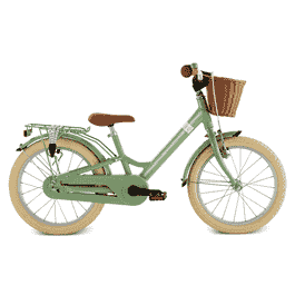 Puky YOUKE 18 Classic Alu in retro green