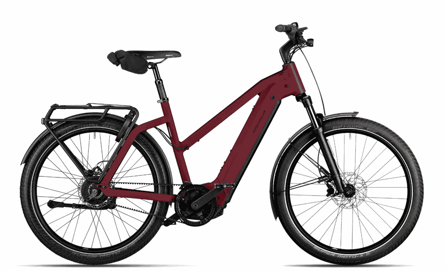 Riese und Müller Charger 4 Mixte GT vario CORE - 27,5 Zoll 625Wh Enviolo Trapez - dark red matt