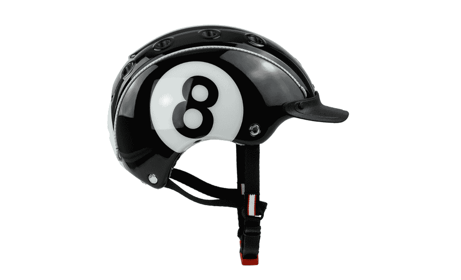 Casco Mini 2 Kinderhelm 8Ball - schwarz