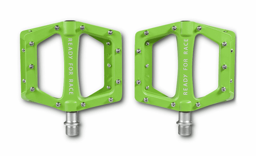 Cube RFR Pedale Flat CMPT green 