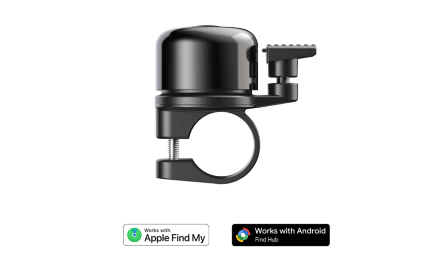 AirBell Pro Fahrradklingel mit integriertem Tracker für IOS / Apple - 22,2 mm