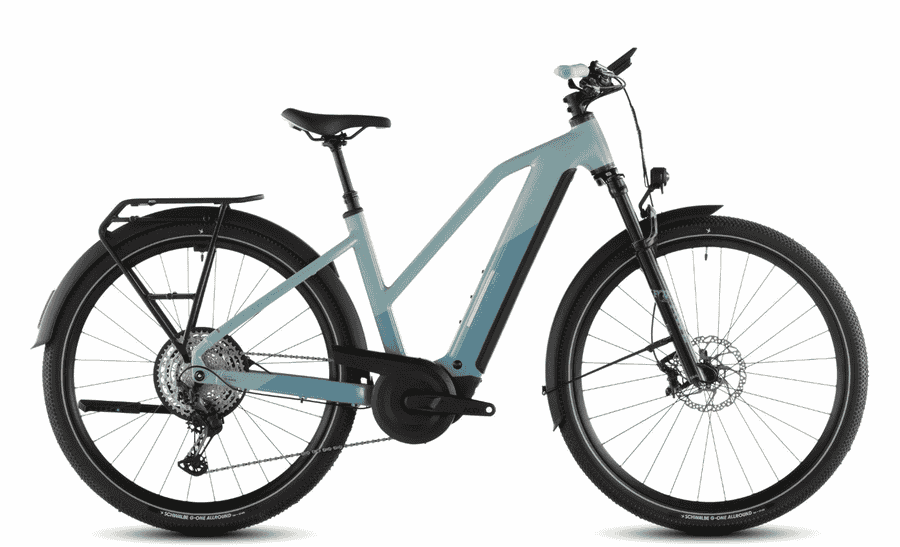 Cube Nuride Hybrid SLX 800 - 28 Zoll 800Wh 12K Trapez - skylight´n´arubablue