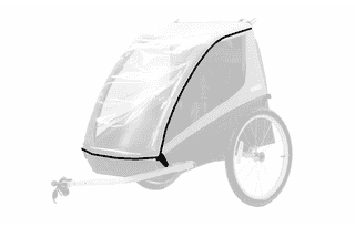 Thule Raincover für Chariot Cab 2