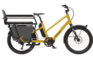 Benno Boost E 10D CX inkl. Family Package - 24 Zoll 545WH 10K Trapez - yellow curry