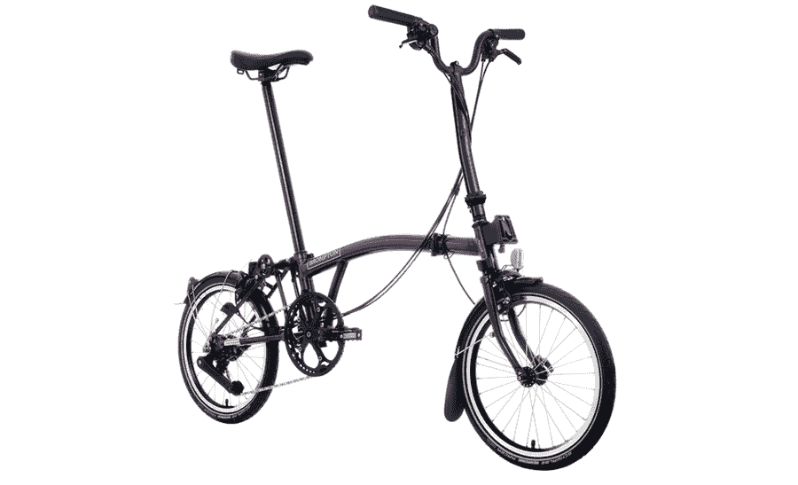 Brompton C Line - High 16 Zoll 4K Faltrad - Amethyst Lacquer