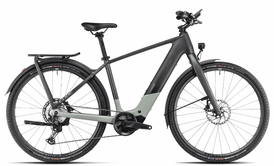 Cube Kathmandu Hybrid C:62 SLT 400X - 28 Zoll 400Wh 12K Diamant - stellar´n´origanogreen