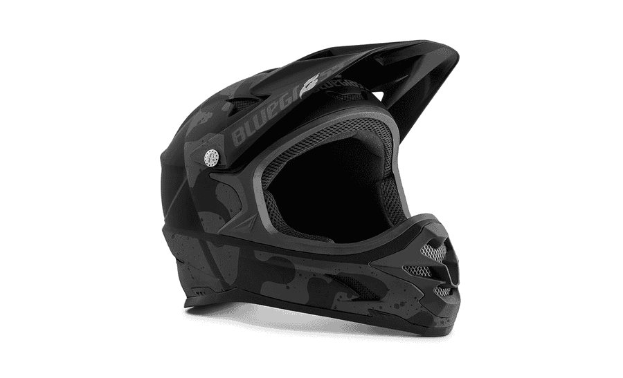 Bluegrass Intox Helm - Black Camo Matt