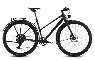 Cube Nulane Pro FE - 28 Zoll  9K Trapez - grey´n´chrome