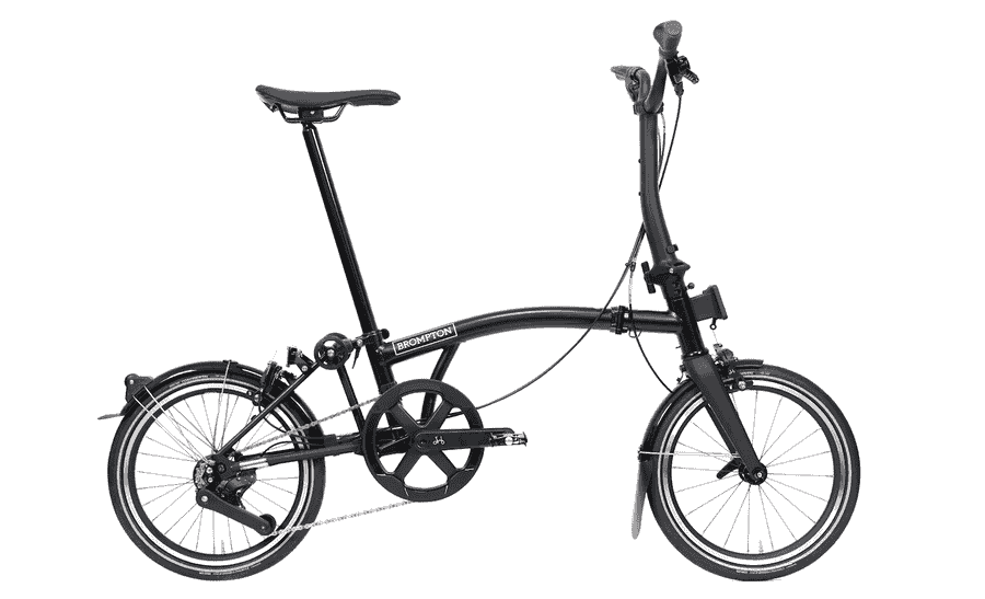 Brompton P Line - Typ M - 16 Zoll 4K Faltrad - Matt Black