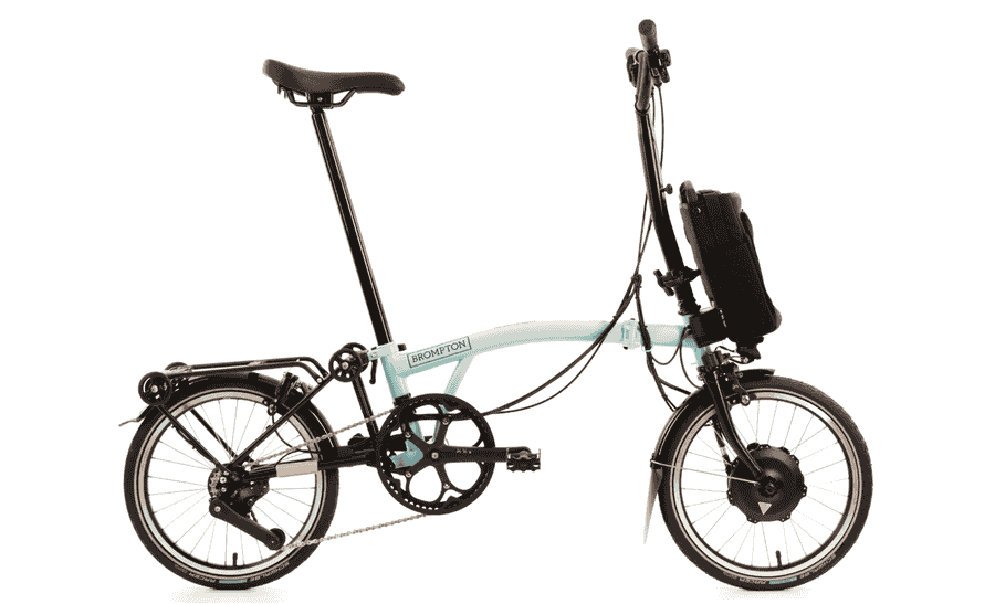 Brompton C-Line Electric Urban 4-speed - Typ H- 16 Zoll 300Wh 4K Faltrad - Turkish Green