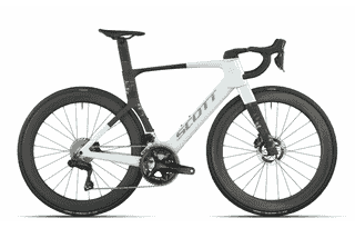 Scott Foil RC Pro - 28 Zoll 24K-Di2 Diamant - cumulus white carbon black