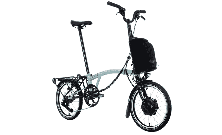 Brompton C-Line Electric - 12 Speed - Typ H - 16 Zoll 300Wh 12K Faltrad - Turkish Green