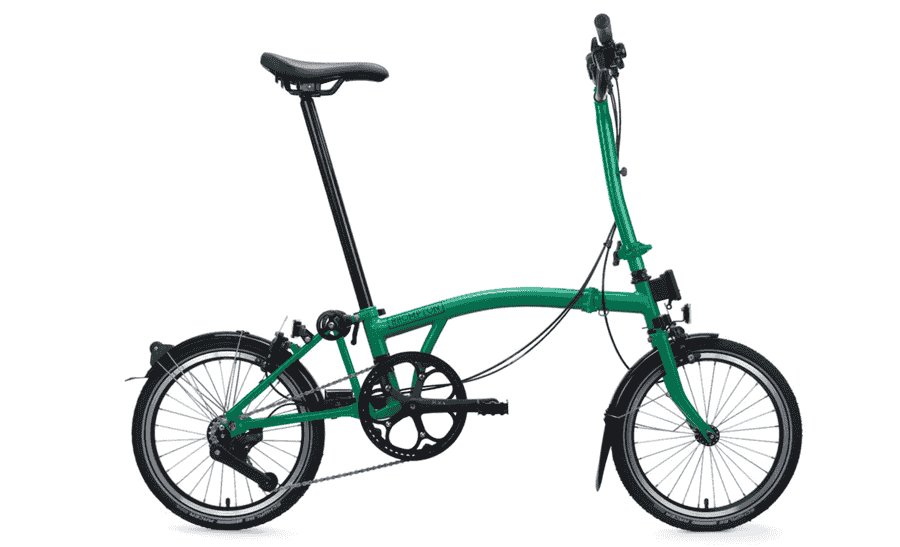 Brompton C Line - High 16 Zoll 4K Faltrad - Palm Green