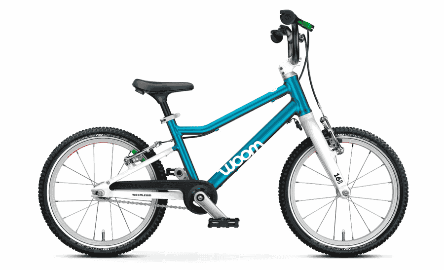Woom GO 3 - 16 Zoll Diamant 1K - metallic blue