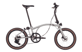 Brompton G Line - 20 Zoll 8N Faltrad - Traildust White