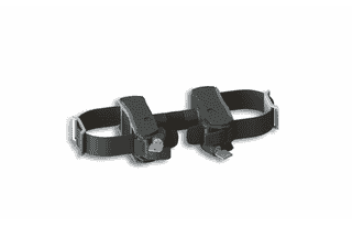 Uebler Abstandshalter mit Zahnband - schwarz