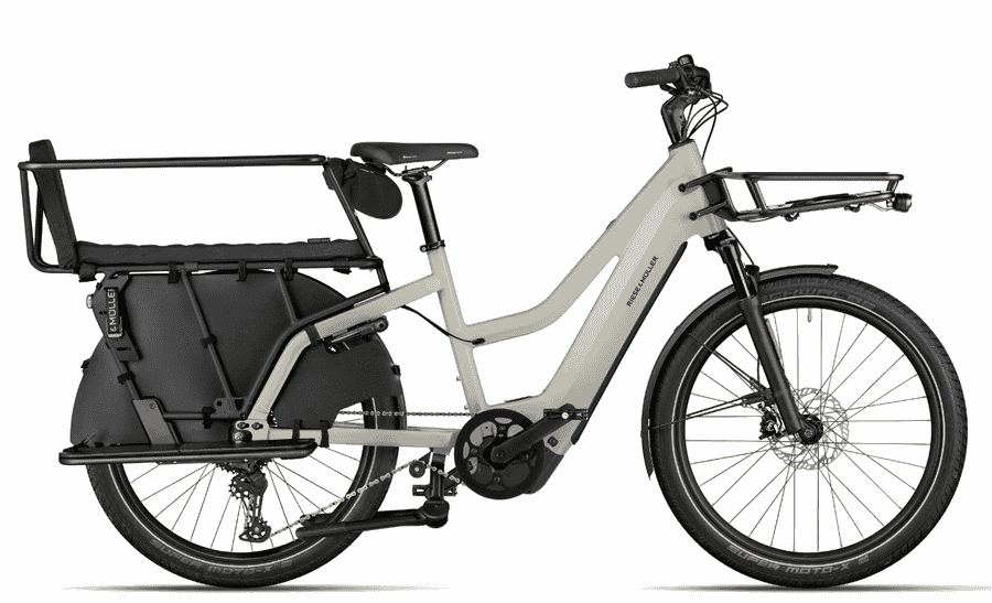Riese & Müller Multicharger3 Mixte FAMILY - 27,5 Zoll 625Wh 10K Trapez - desert/black matt