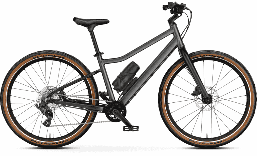 Woom EXPLORE e5 - 24 Zoll 171Wh 8K Diamant - graphite grey