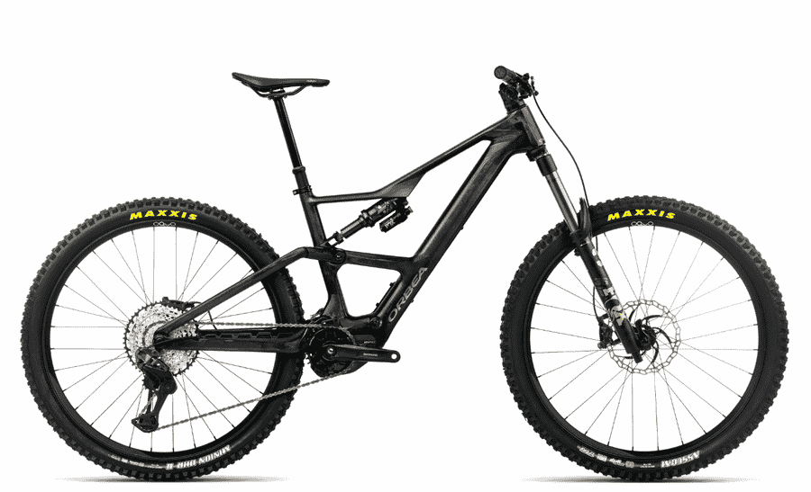 Orbea RISE LT M10 - 29 Zoll 630Wh 12K Fully - Cosmic Carbon View/ Golden Sand 