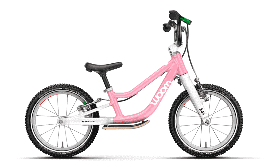 Woom GO 1+ (Gen. H) - 14 Zoll Laufrad - powder pink