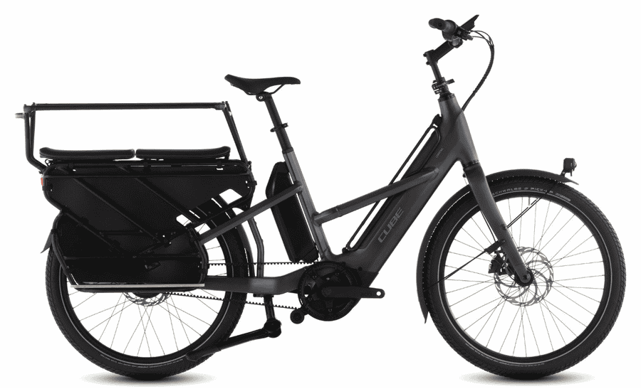 Cube Longtail Hybrid Comfort Family 800 - 26 Zoll 800Wh Enviolo Lastenrad - haze´n´reflex