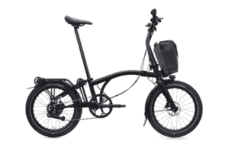 Brompton G Line Electric City+ - 20 Zoll 345Wh 4K Faltrad - Space Black