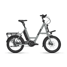 i:SY XXL E5 ZR F cloud grey  Kompakt-E-Bike mit Bosch Motor & Zahnriemen