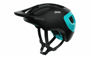 POC Axion SPIN - uranium black/kalkopyrit blue matt