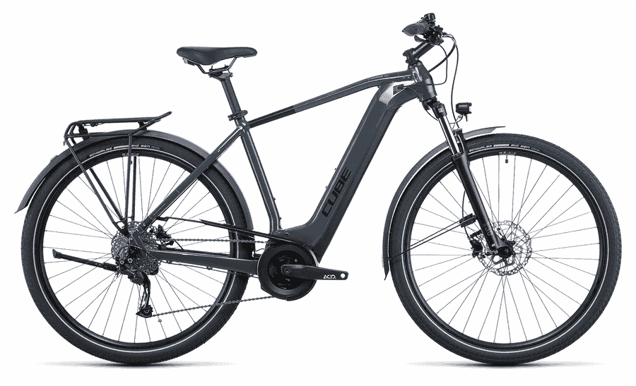 Cube Touring Hybrid ONE 500 - 28 Zoll 500Wh 9K Diamant - grey n blue